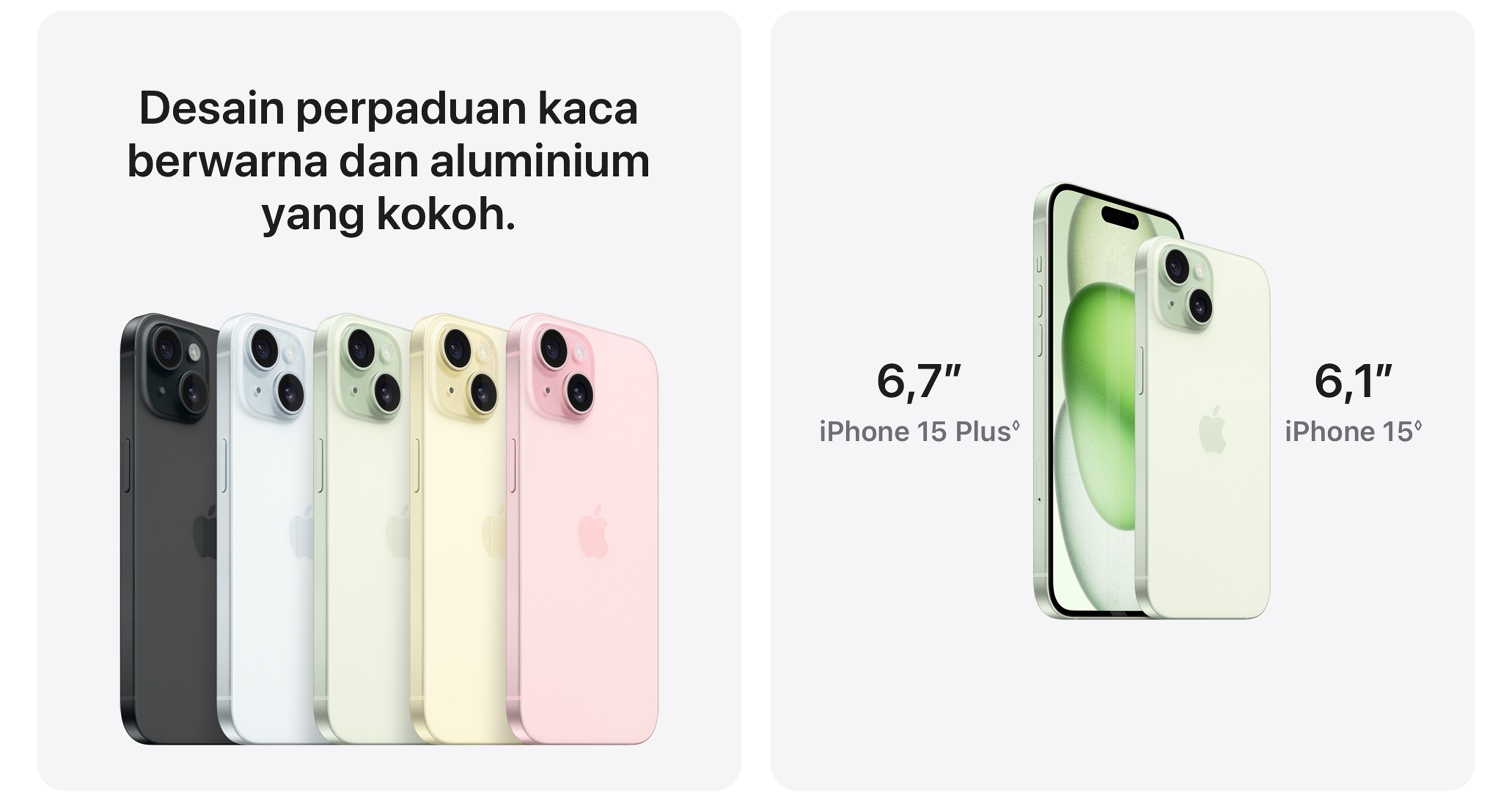 Desain iPhone 15