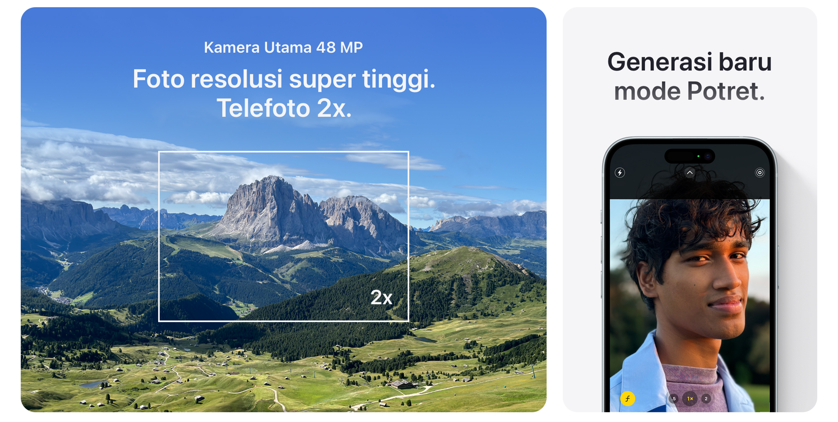 Kamera iPhone 15